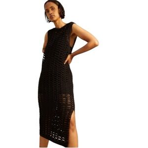 H&M Crochet Midi Dress
